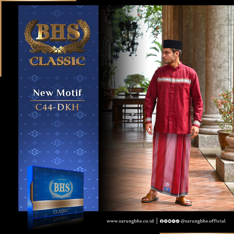 Sarung BHS Menghadirkan Sarung BHS Gold Classic C44- DKH