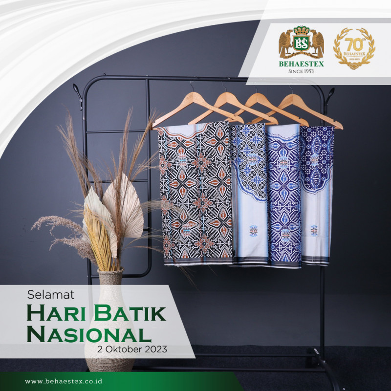 Selamat Hari Batik Nasional, 2 Oktober 2023